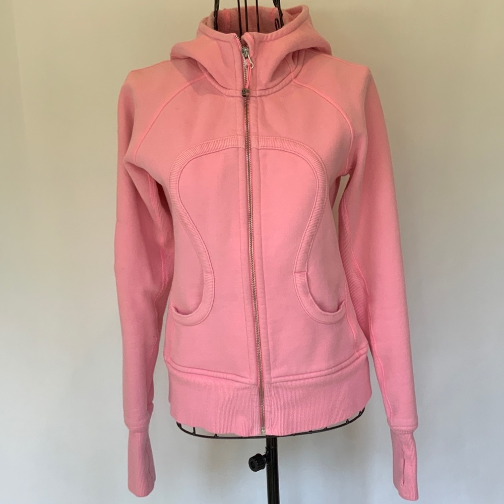 Lululemon Pink Scuba Hoodie